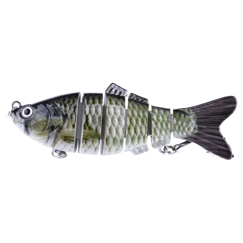 5pcs Bionic Fishing Lures – Random Color Realistic Fish-Shape Bait, Floating Lure for All Fish