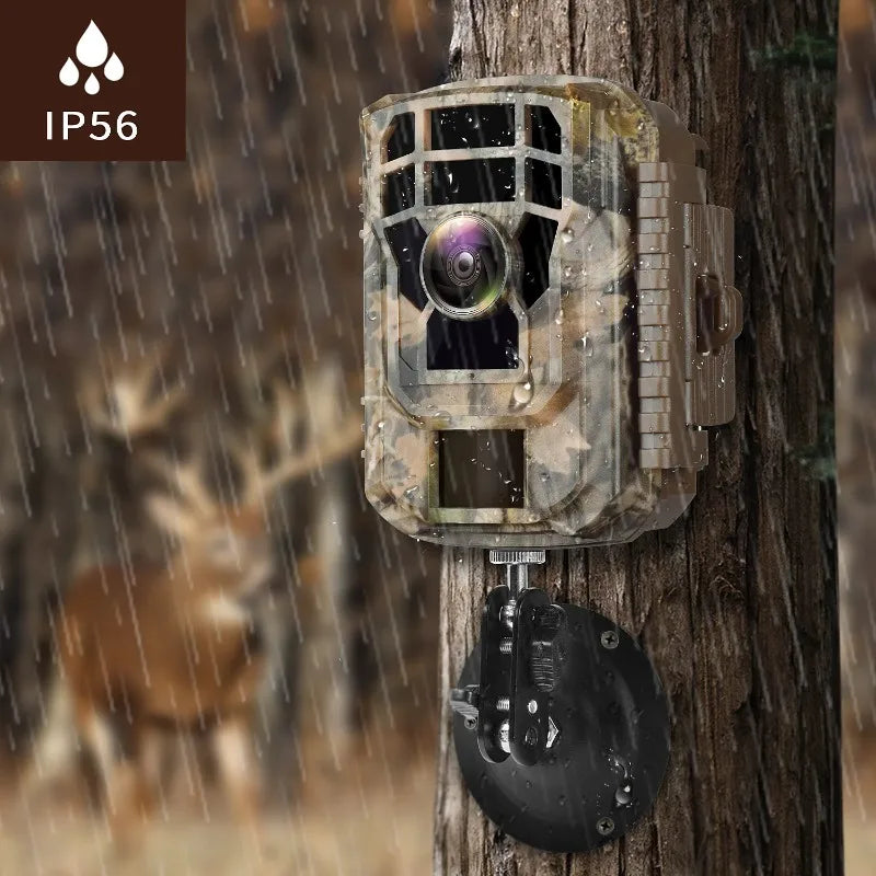 CAMPARK 2-Pack 1080P Trail Game Cameras – Hunting Deer Cam with Infrared Night Vision & Waterproof Case