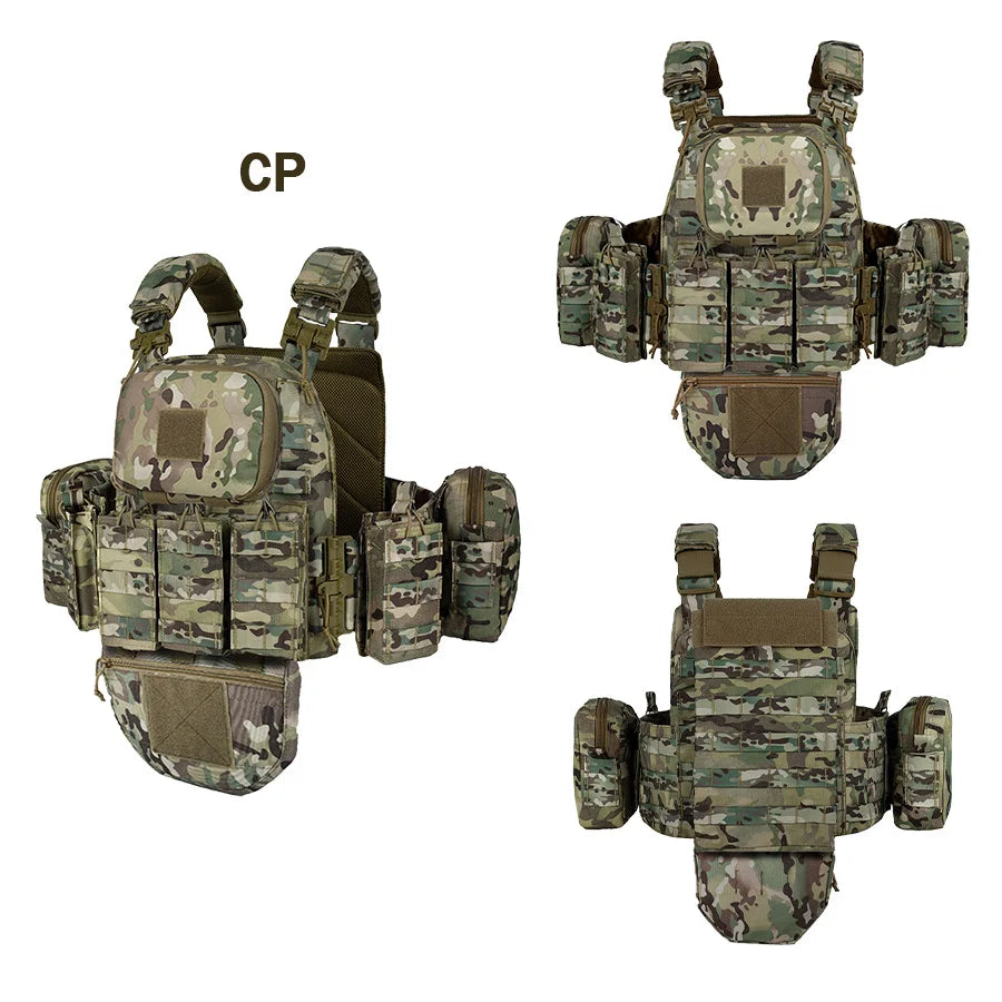 Quick-release training vest molle multifunctional outdoor vest equipment