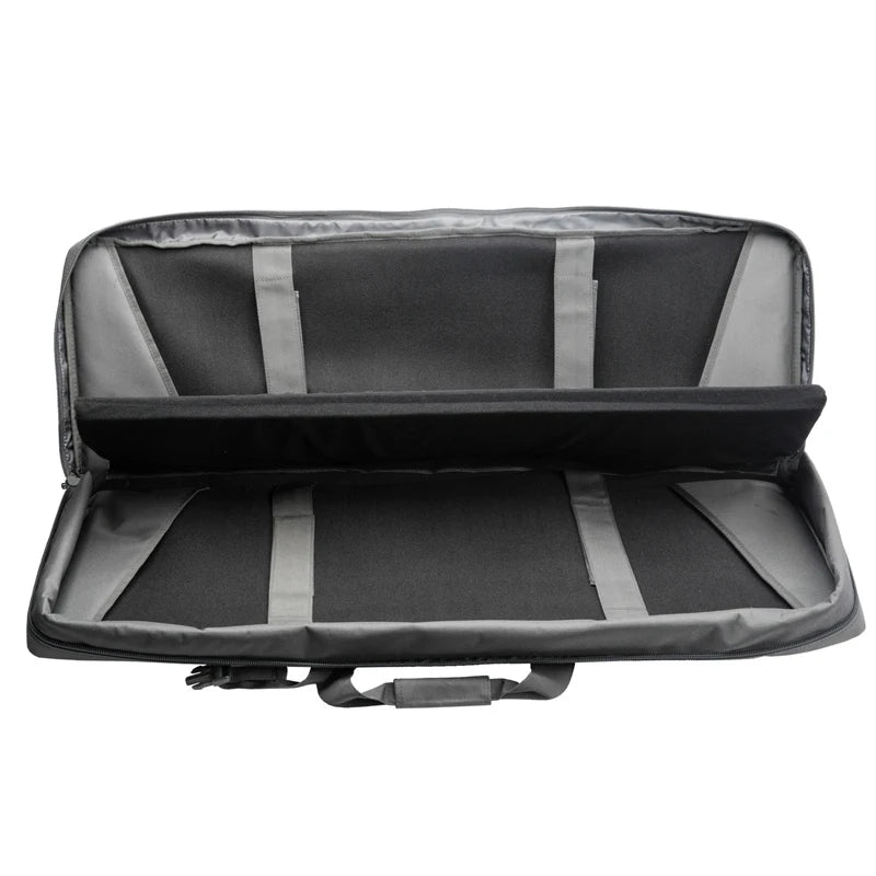 LQARMY 32–48 inch Tactical Double Rifle Case – MOLLE Gun Bag, Sniper & Airsoft Backpack