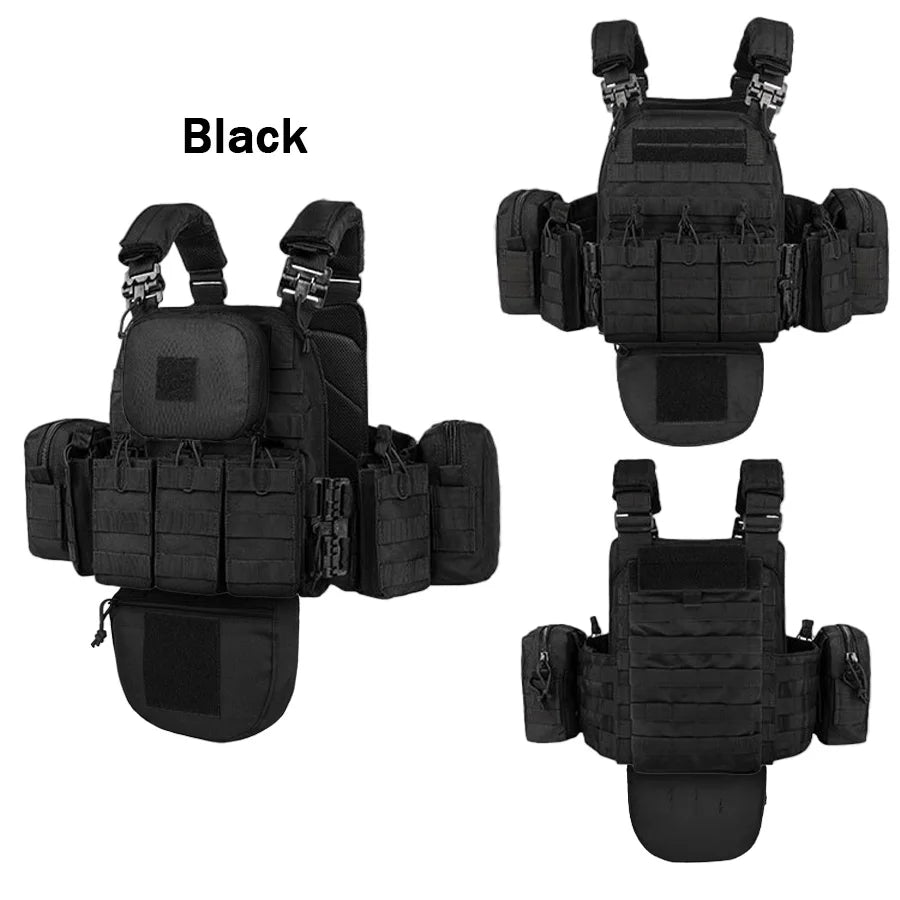 Quick-release training vest molle multifunctional outdoor vest equipment