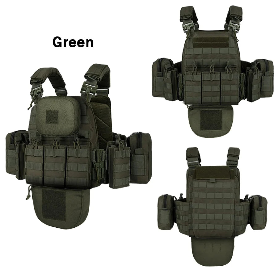 Quick-release training vest molle multifunctional outdoor vest equipment