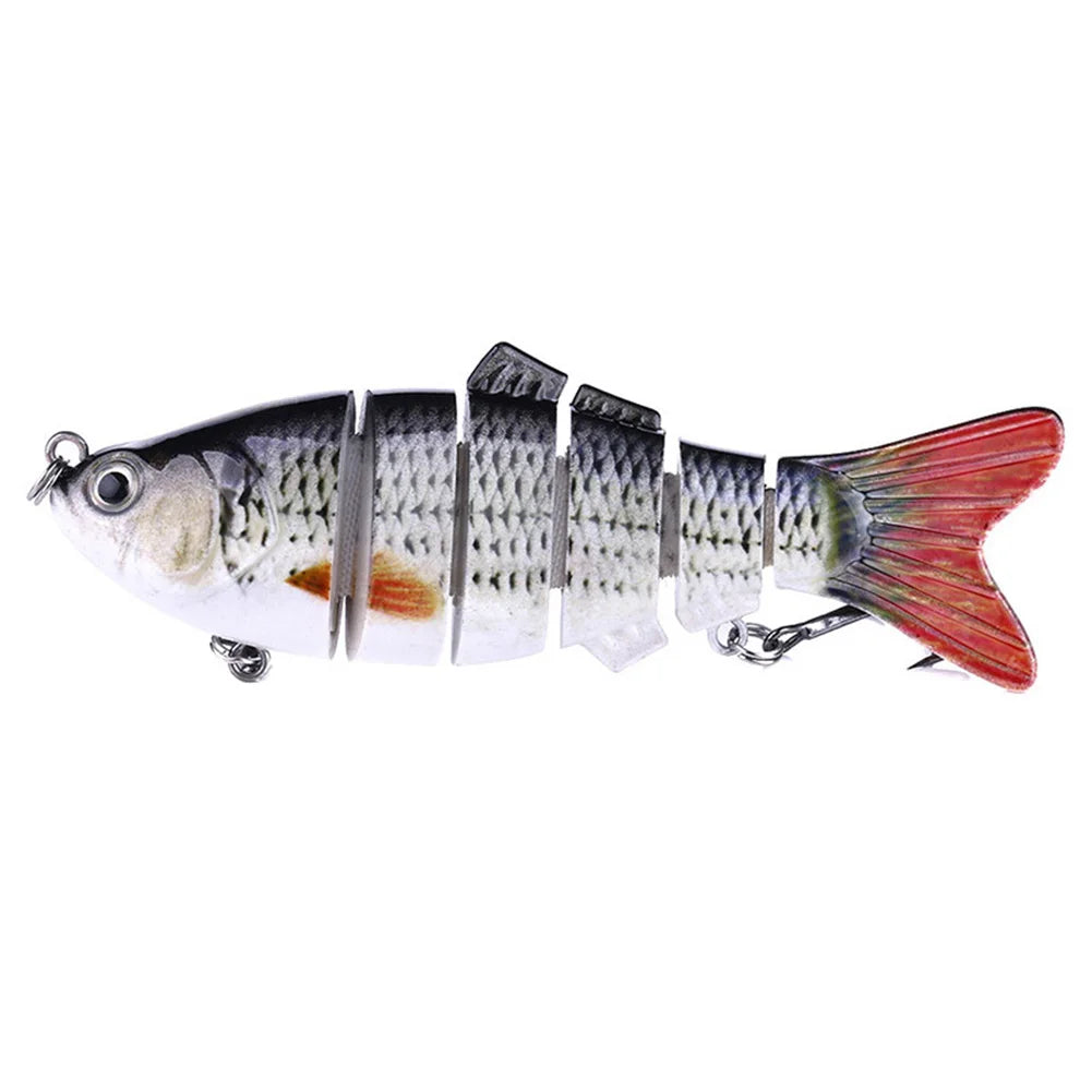 5pcs Bionic Fishing Lures – Random Color Realistic Fish-Shape Bait, Floating Lure for All Fish